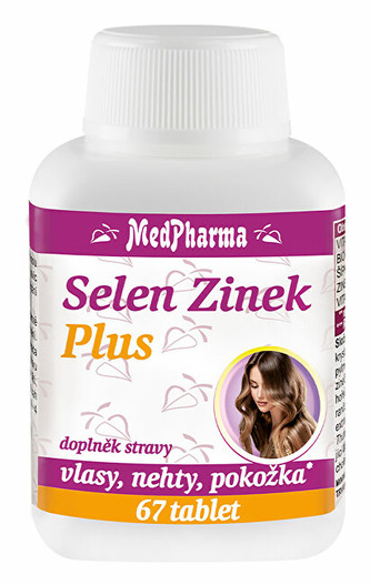 MedPharma Selen Zinek Plus 67 tablet