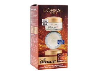 L'Oréal Paris Age Specialist denní pleťový krém Age Specialist 65 SPF20 50 ml + noční pleťový krém Age Specialist 65 50 ml