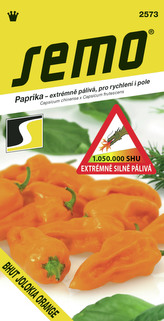 Paprika zel. pálivá - Bhut Jolokia Orange 15s  /SHU 1 050 000/