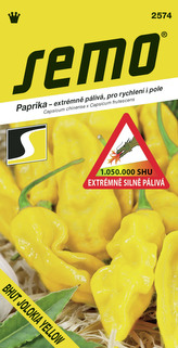 Paprika zel. pálivá - Bhut Jolokia Yellow 15s  /SHU 1 050 000/