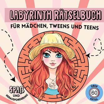 Labyrinth Buch für Kinder, Teens und Mädchen ab 8, Top Model Mode Aktivitätsbuch für Tweens, Rätselbuch Beschäftigungsbuch Mode