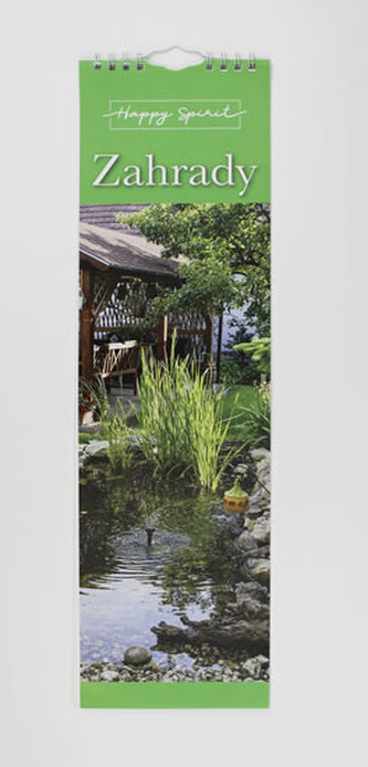 Kalendář slim: Zahrady