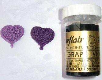 Gelová barva Sugarflair (25 g) Grape Violet