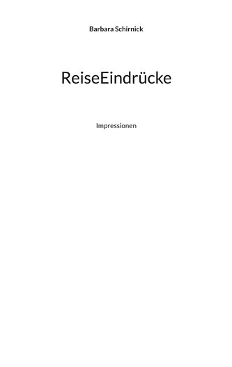ReiseEindrücke