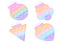 Notes spirála pop it 8x10 cm, 60 stran