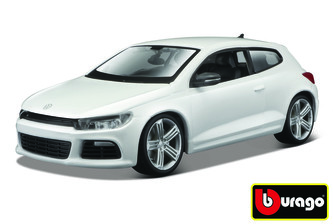 Bburago 1:24 Volkswagen Scirocco R bílá 18-21060