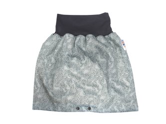 BIO Noční sukýnka - Mentolová zvířátka__VELIKOST:M