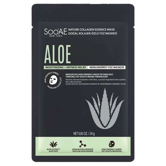 Soo'AE NATURE COLLAGEN ESSENCE MASKA S ALOE VERA 25G