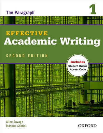 Effective Academ Writing 1 The Paragraph