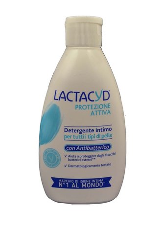 Lactacyd 300ml intimní mycí emulze ANTIBACTERIAL (modrá)