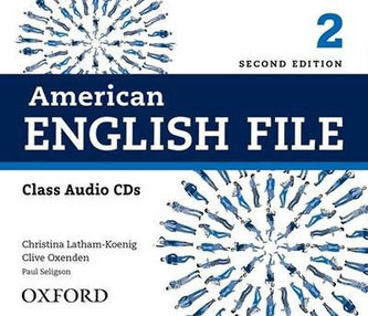 American English File 2 Audio CDs (4)