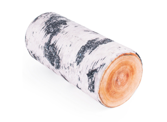 Plyš špalek bříza 37 cm