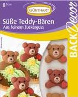 Cukrová dekorace na dort zvířátka - mědvěd - Gunthart