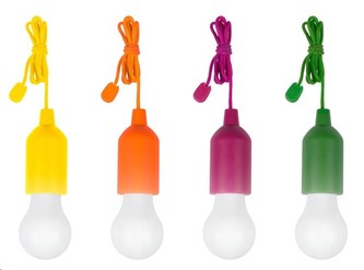 Handy Lux Colors - Sada čtyř barevných LED žárovek