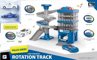 Parking Policja z akcesoriami