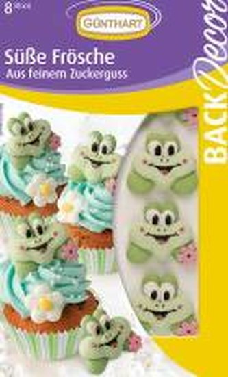 Cukrová dekorace na dort zvířátka - žába - Gunthart