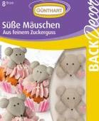 Cukrová dekorace na dort zvířátka myš - Gunthart