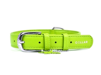 Obojek kožený Glamour Classic - zelený (46-60cm/35mm) Obojek kožený Glamour Classic - zelený (46-60cm/35mm)