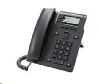 Cisco CP-6821-3PCC-K9=, VoIP telefon, 2line, 2,5" LCD, 2x10/100, PoE, MPP, bez adaptéru - REFRESH