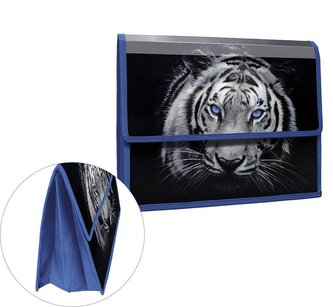 Teczka z klapką na rzepy A4 Tiger