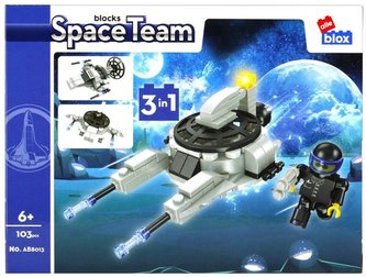 Klocki konstrukcyjne Space 103 elementy ALLEBLOX
