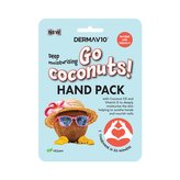 Derma V10 vyživující maska na ruce s kokosovým olejem kompletní sada