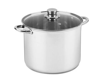 VYSOKÝ NEREZOVÝ HRNEC 22CM 6,1L