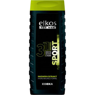 Elkos Men Sprchový gel 3v1 Sport Care 300 ml