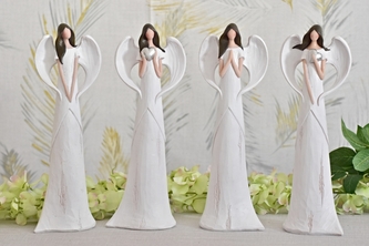 Anděl Sofie 30,5 cm, bílý