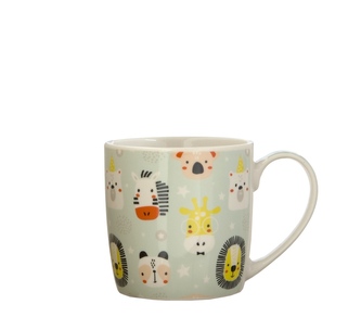 Hrnek porcelán 250ml dětský safari