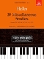 20 Miscellaneous Studies from Op.45, 46, 47, 81, 90 & 125