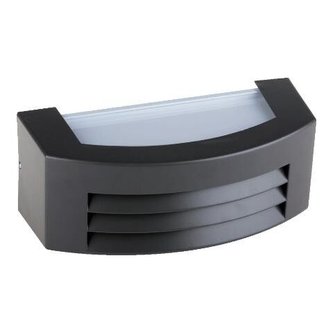 61023 TERST 1xE27/60W,IP44, DARK GRAY/OPAL