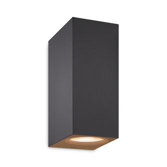 WiZ Up&Down SVÍTIDLO NÁSTĚNNÉ LED GU10 2x5W 690lm 2200-6500K RGB, černá