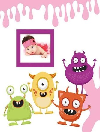 Fotoalbum kieszeniowy szyty Spookies