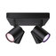 WiZ IMAGEO SVÍTIDLO BODOVÉ LED GU10 4x5W 1380lm 2200-6500K RGB, černá