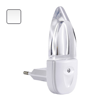 Mini Light noční LED svítidlo do zásuvky se soumrakovým senzorem 1x0,3W, bílá