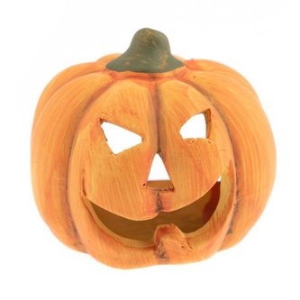 Keramický svícen - dýně, 0/48