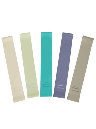 Spokey - ARTIO III Sada fitness gum 5 ks + obal