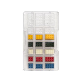 Forma na čokoládu lego - Decora