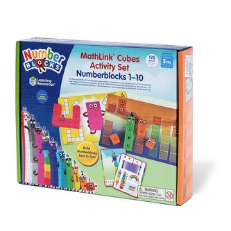 Klocki, Kostki Matematyczne, Zestaw Edukacyjny 1-1