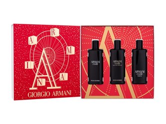 Giorgio Armani Code parfémovaná voda Code 15 ml + parfémovaná voda Code Parfum 15 ml + toaletní voda Code 15 ml