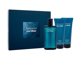 Davidoff Cool Water toaletní voda 125 ml + balzám po holení 75 ml + sprchový gel 75 ml