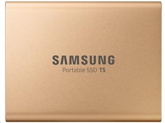 Samsung Externí SSD disk - 500 GB - zlatý