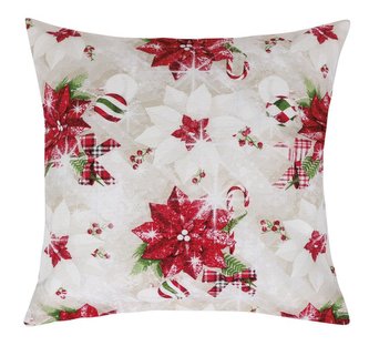 Povláček vánoční 40x40 cm - vánoční hvězda