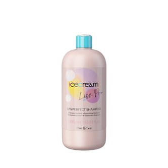 Inebrya Ice Cream Liss Pro Liss Perfect Shampoo vyhlazující šampon pro nezkrotné a krepaté vlasy 1000 ml