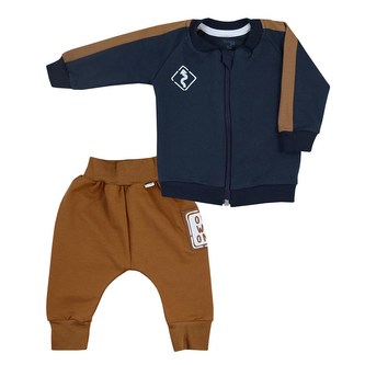 Kojenecké tepláčky a mikinka Koala One Way Only modrá - velikost 86 (12-18m)