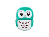 2K Lovely Owl Balzám na rty Metallic Limited Edition 3 g Cotton Candy pro děti