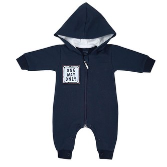Kojenecký overal Koala One Way Only modrá - velikost 56 (0-3m)