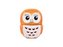 2K Lovely Owl Balzám na rty Metallic Limited Edition 3 g Vanilla pro děti