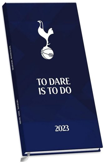 Slim diář 2023 FC Tottenham Hotspur (8,3 x 16,4 x 0,7 cm)